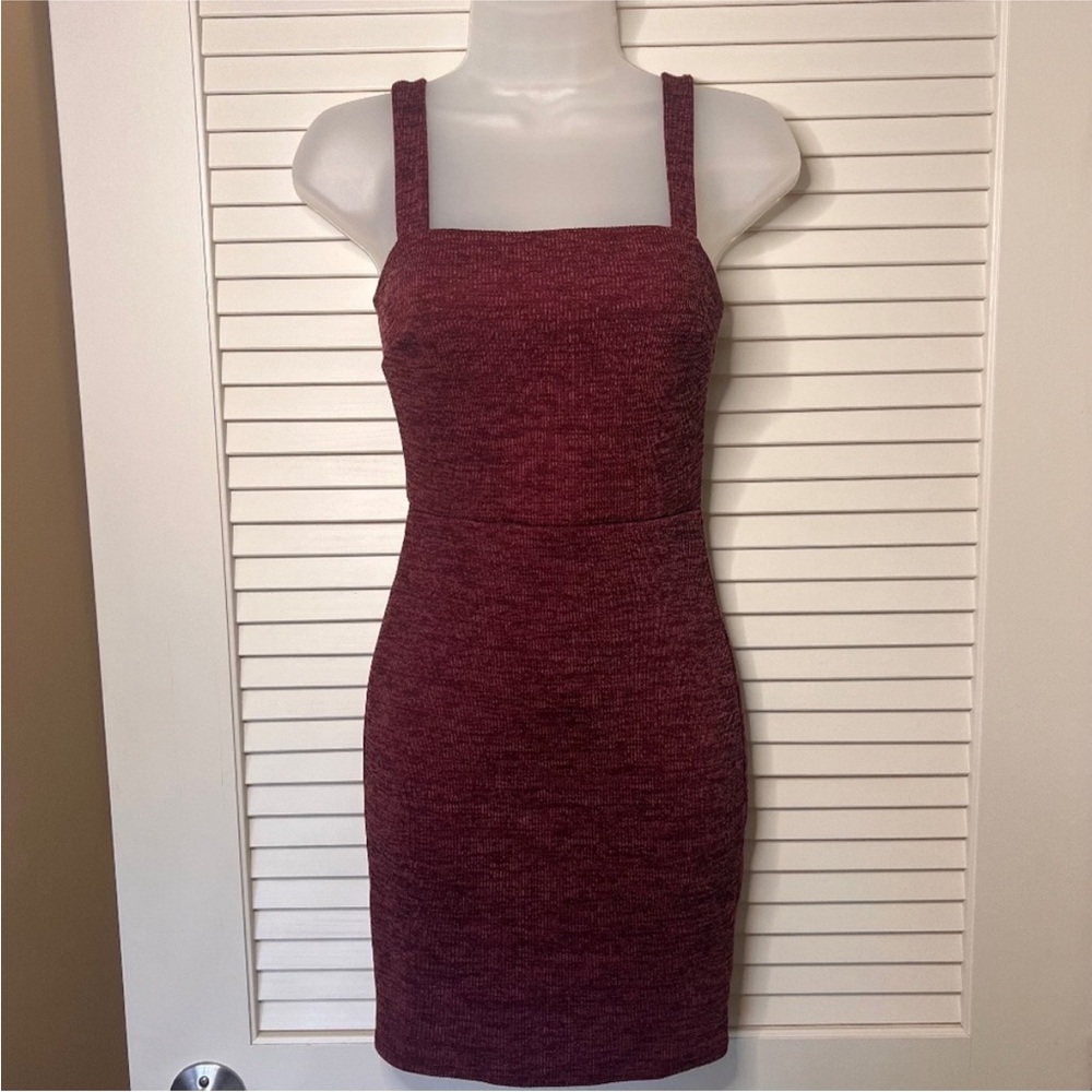 Soprano Burgundy Mini Dress